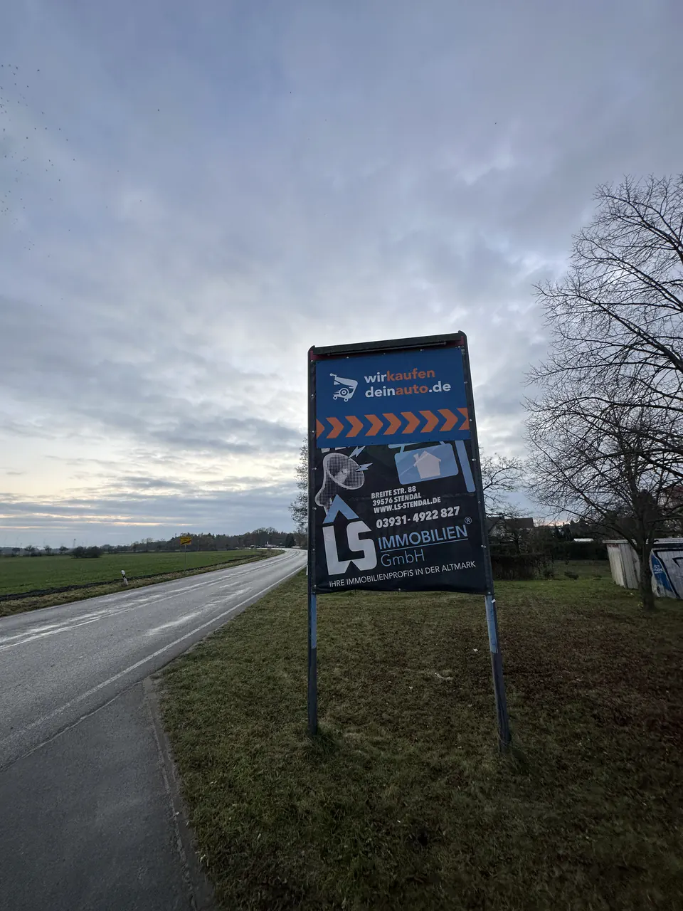 Werbeschild im Rahmen – Werbeschild von PrintLine Werbetechnik aus Stendal